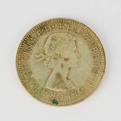 An Australian Florin Coin, 1960