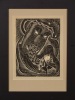 E MERVYN TAYLOR Magical Wooden Head
