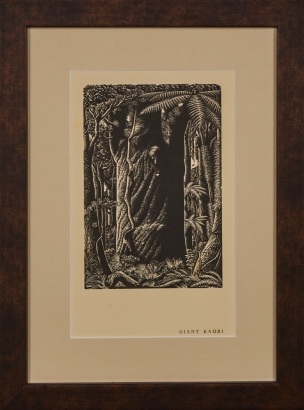 E MERVYN TAYLOR Giant Kauri, Waipoua Forest