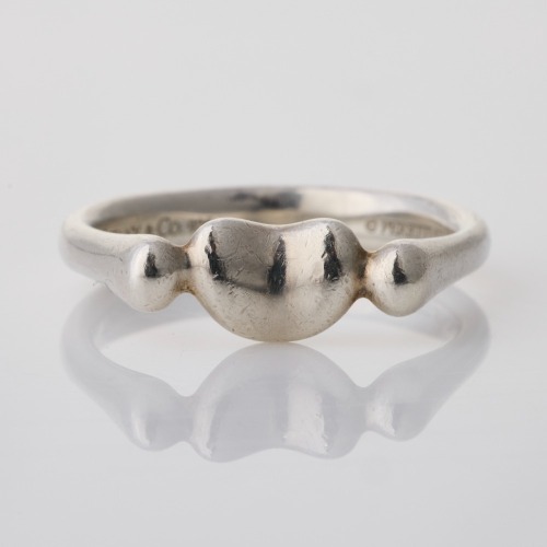 Tiffany & Co, Sterling Silver, Bean Ring