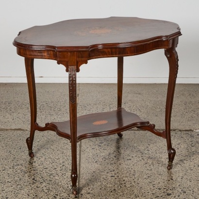An Inlaid Lamp Table