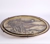 A Large John Aldo Hubbard Wall Mount Plate - 2