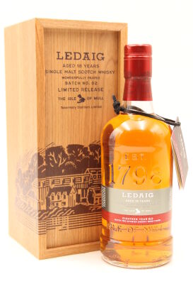 (1) Ledaig 18 Year Old Sherry Cask Finish / Distillery Exclusive Batch 2, 46.3%ABV, 700ml (GB)