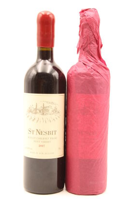 (2) 2007 St Nesbit Cabernet Merlot Petit Verdot, Auckland