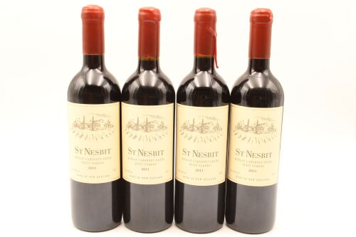 (4) 2011 St Nesbit Cabernet Merlot Petit Verdot, Auckland