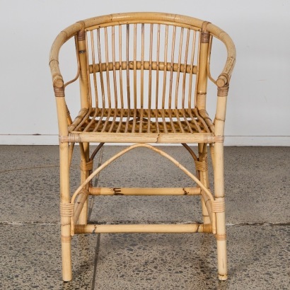 A Cane Armchair