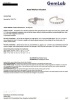 1.16ct Baguette-Cut Diamond / 4.60ct Round Brilliant-Cut Diamond / 9ct White Gold Bracelet - 2