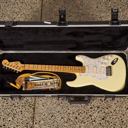 A Fender Stratocaster Made in USA