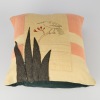 A Pure Wool Tui on Flax Pillow
