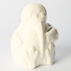 A Studio Ceramics Version of the Crown Lynn Kiwi Moneybox Holding a Kete