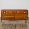 A Mid-Century Mahogany Lowboy