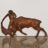 A Mid-century Matador and Bull Wall Plaque circa 1970