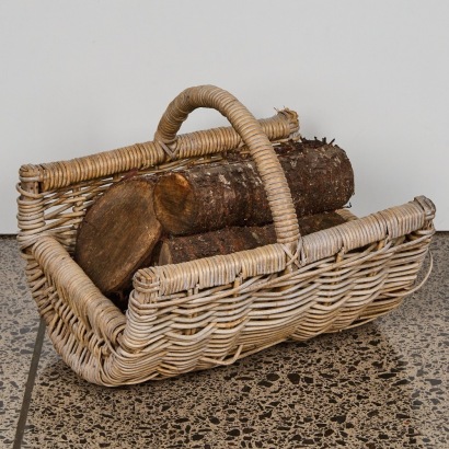 A Vintage Log Basket