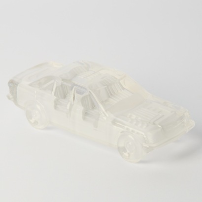 A Vintage German Crystal Mercedes 190E