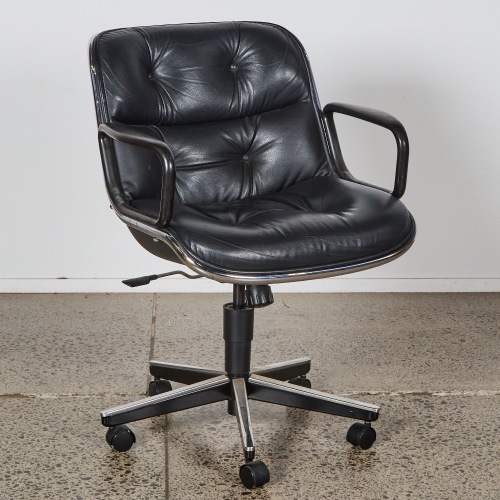 An Executive Chair By Charles Pollock For Knoll International