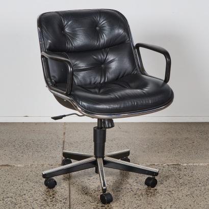 An Executive Chair By Charles Pollock For Knoll International