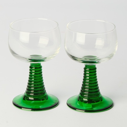 A Pair of Luminarc Beehive Glasses