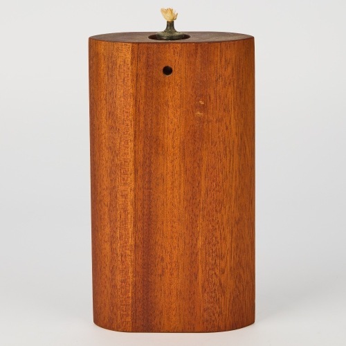 A Mid Century Modern Teak Oil Lamp