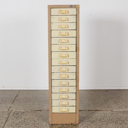 A Vintage Tall Filing Cabinet