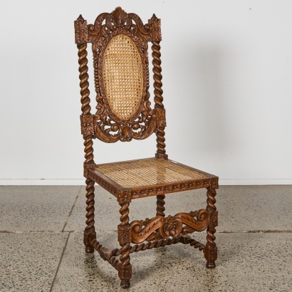 An Ornate Victorian Side Chair