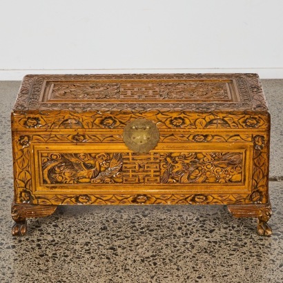 A Chinese Teak Chest