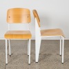 A Pair of Jean Prouv&eacute; Standard-Style Chairs - 2