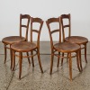 A Set of Four J and J Kohn Bentwood Chairs