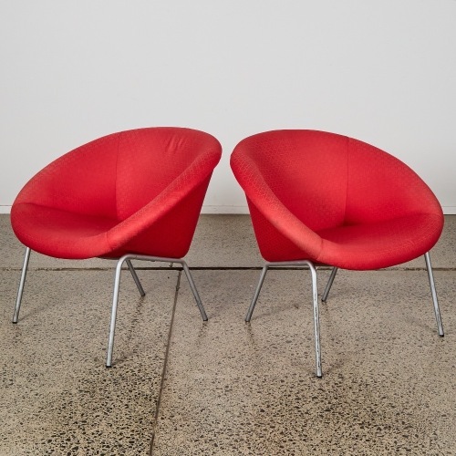A Pair of P369 Walter Knoll Armchairs
