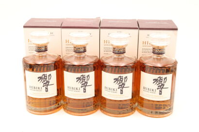 (4) Hibiki 'Japanese Harmony' Blended Whisky, Japan, 700ml (GB) 43% 三得利响和风醇韵日本调和威士忌