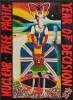A Tin Drum "Nuclear Free Pacific - Year of Decision" Poster with Colonial Landscape by Sally Griffin
