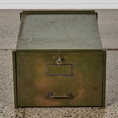 A WWII-Era Fireproof Filing Cabinet