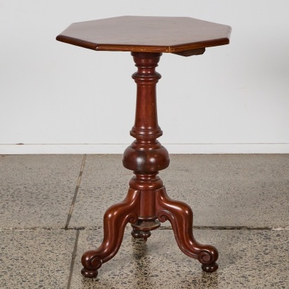 An Antique Mahogany Side Table