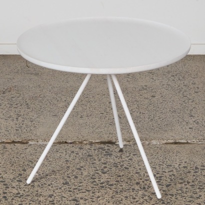 A White Stained Ash Side Table by HEM, Sweden