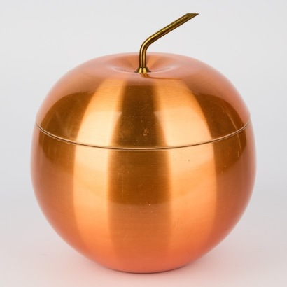 A Vintage LEMAR Hot and Cold Apple Thermal Container