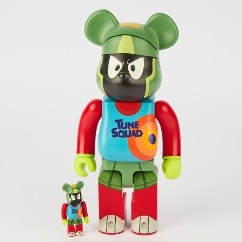 Medicom Space JAM New Legacy Marvin The Martian 100% & 400% BEARBRICK