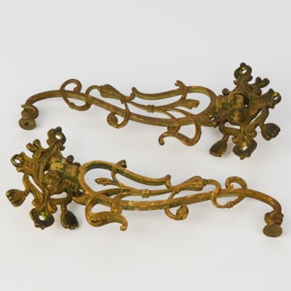 A Pair of Antique Light Brackets