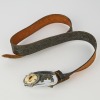 A Scorpion Taxidermy Leather Belt