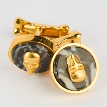 A Pair of Alexander McQueen Gothic Cufflinks