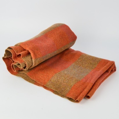 A Pure Wool Hand Woven Blanket, New Zealand