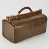 A Pleather Gladstone Bag