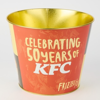A Dick Frizzell KFC Special Edition 50th Anniversary Tin Bucket