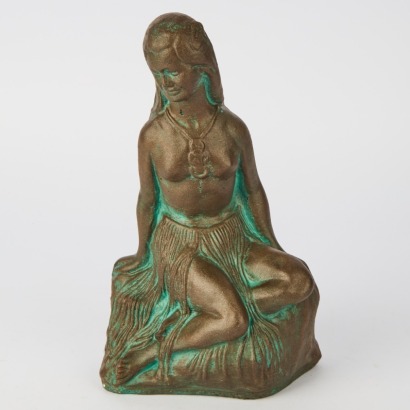 A Vintage Cast Pania of the Reef Sculpture