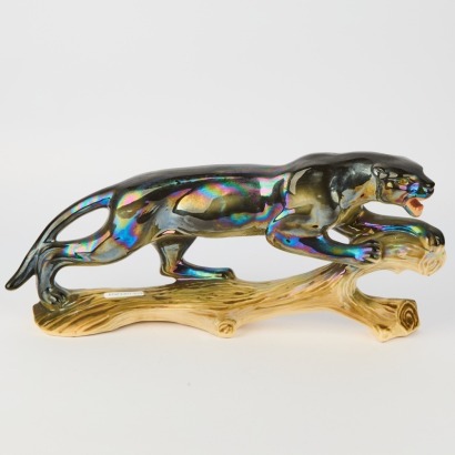 A Vintage Jema Holland Lustre Panther