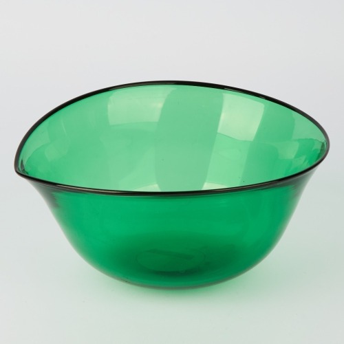 A Garry Nash Emerald Green Pouring Bowl