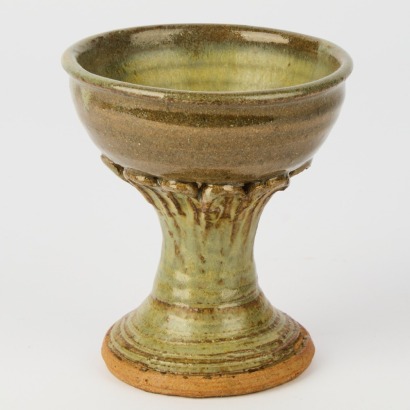 An Yvonne Rust Alter Furniture Wine Chalice