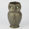 A Tudric Pewter Owl Jug by Archibald Knox for Liberty and Co, 1930s