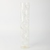 A MCM Tall Optical Glass Vase