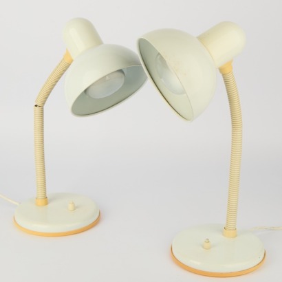 A Pair of Gooseneck Lamps