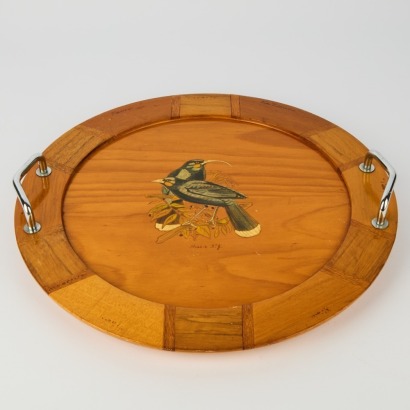 A Vintage Sovereign Wood Hui Platter