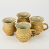 A set of four Pakari Pottery Coffee Cups
